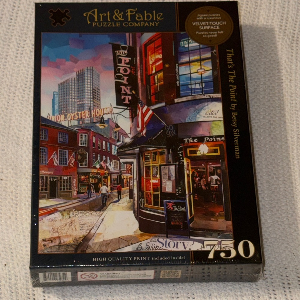 Art & Fable 750 Piece Puzzle That’s The Point NEW Sealed